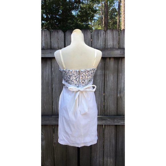 Jodi Kristopher White,Silver Sequin Dress - Picture 2 of 8